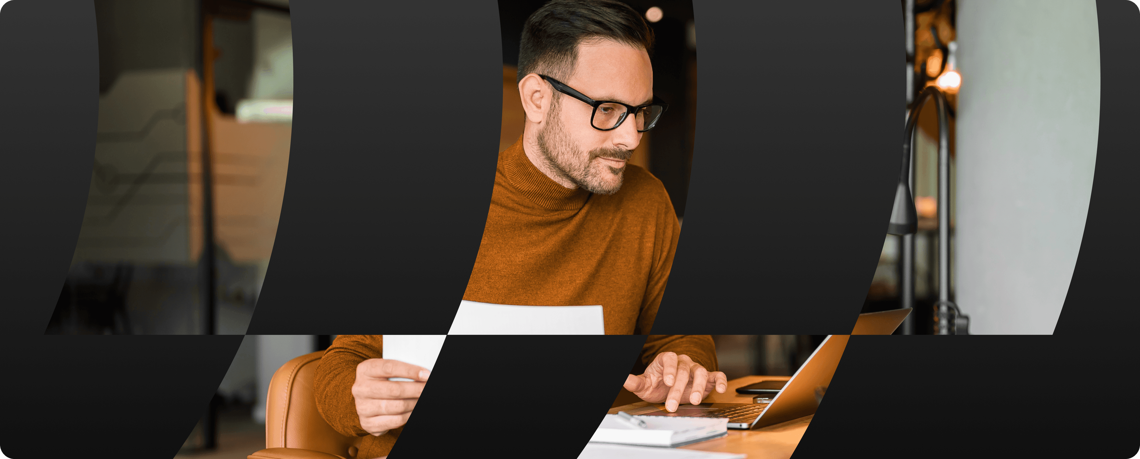 Business professional managing cross-border payments